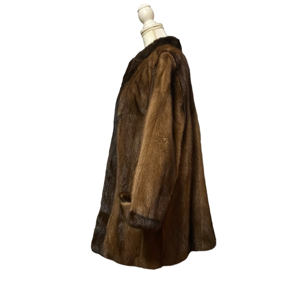 Vintage Anastasia Furs Mink Coat Brown - Picture 14 of 16